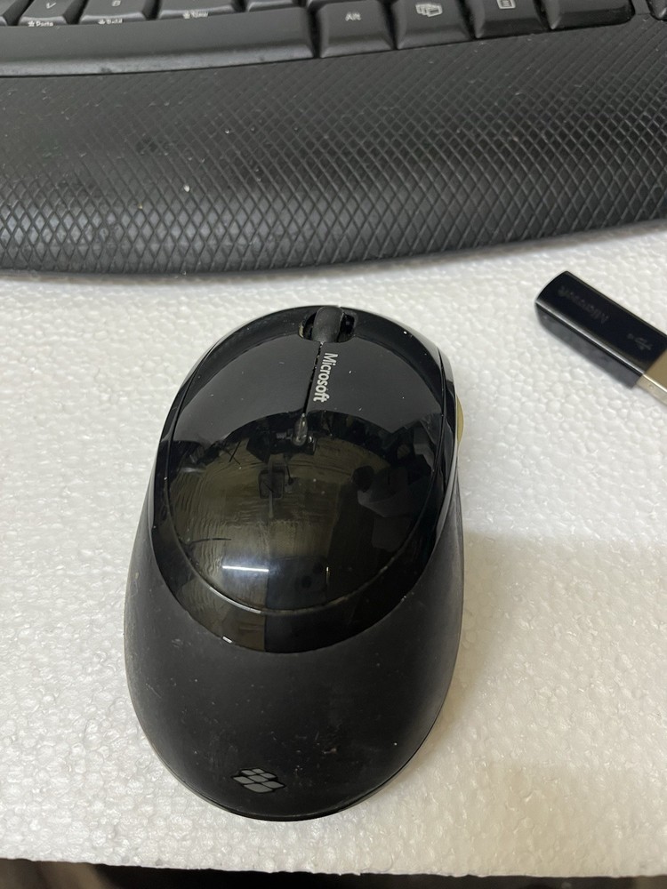 Microsoft Wireless Comfort 5000 Desktop Keyboard & Mouse w/ Dongle Tested Works