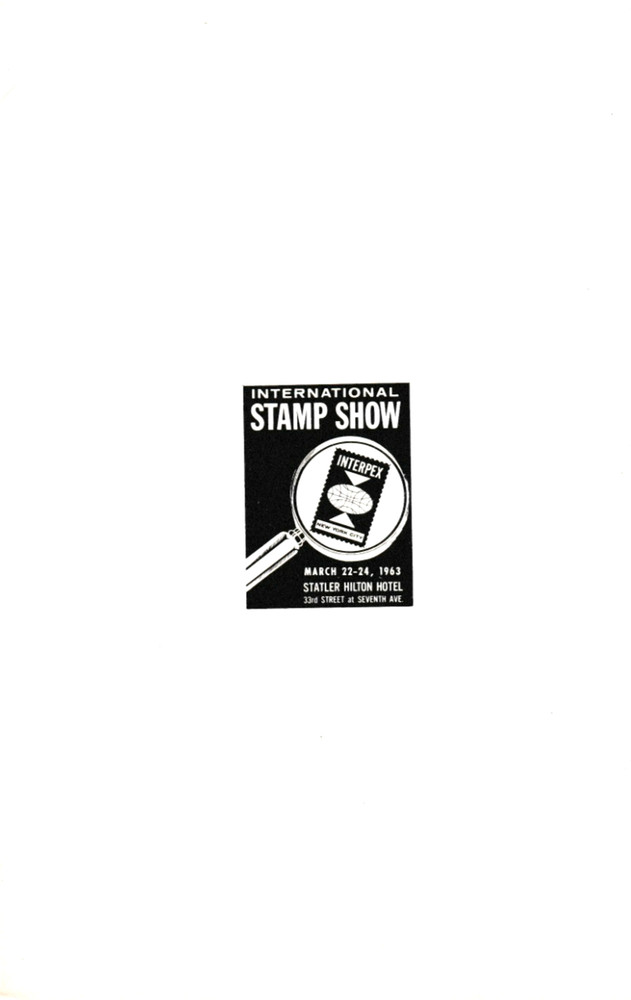 INTERPEX FD Ceremony Program #1209 S1-O Andrew Jackson Regular Issue 1963