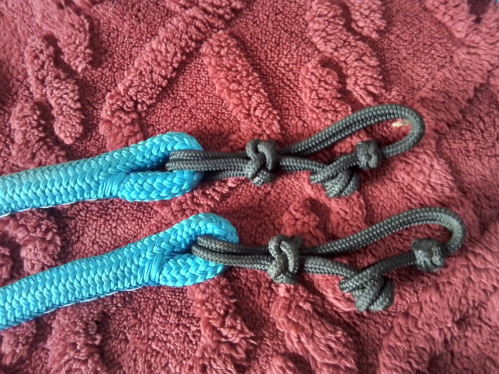 Julie Goodnight Split Nylon Reins, 7'