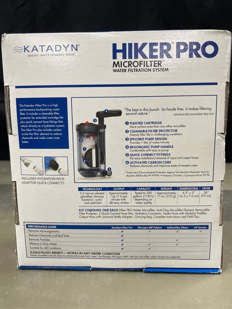 Katadyn Hiker Pro Microfilter