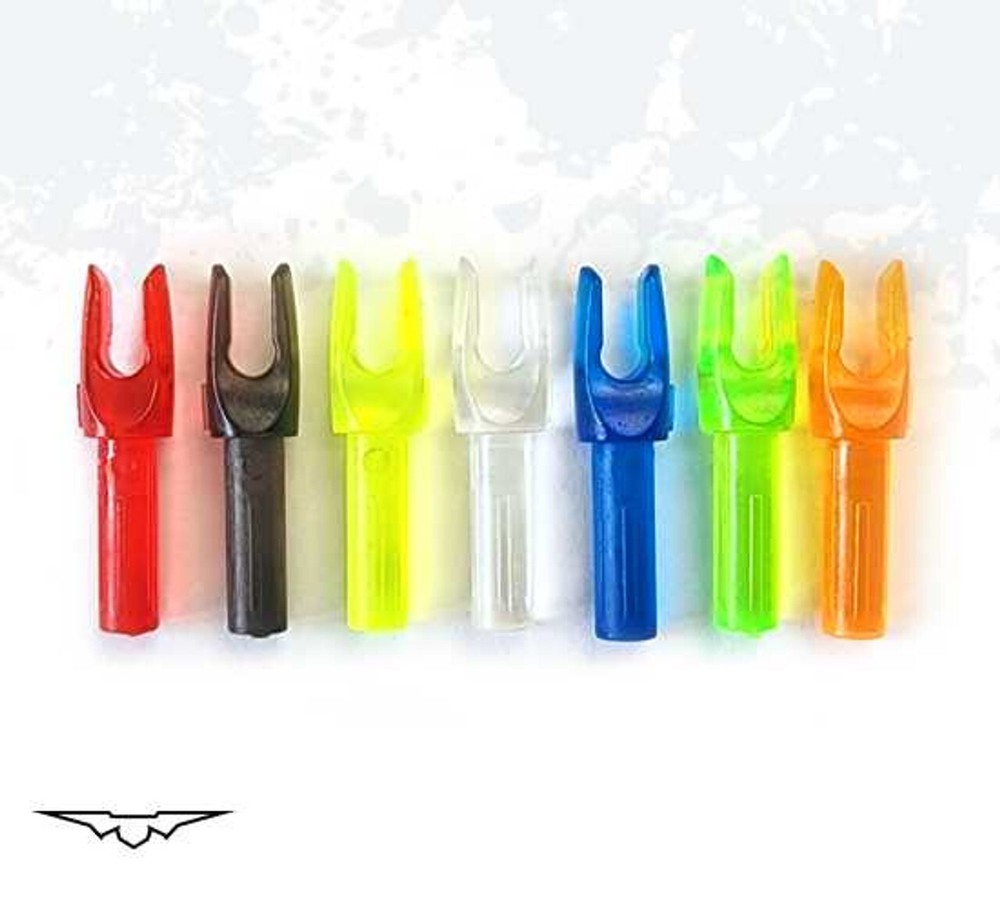 Black Eagle Arrows "M" Micro-Nock .166 G Size - Smoke - Dozen