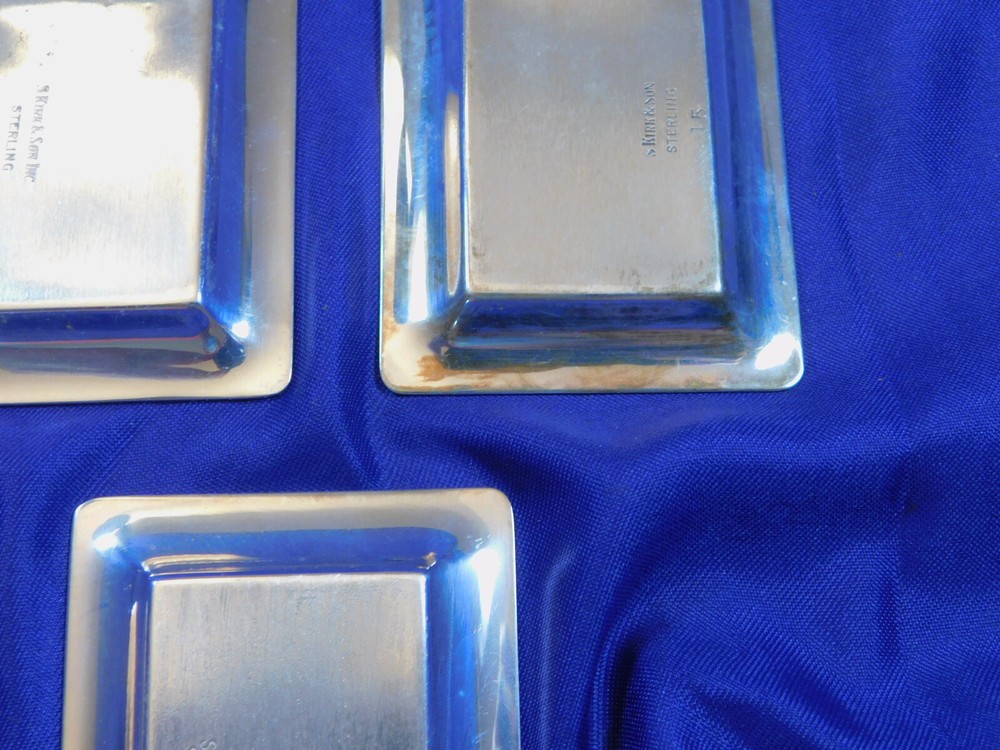 S. KIRK & SON #15 STERLING SILVER NUT DISH - EXCELLENT CONDITION K