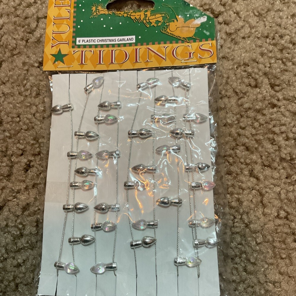 Silver 6’ Mini Garland