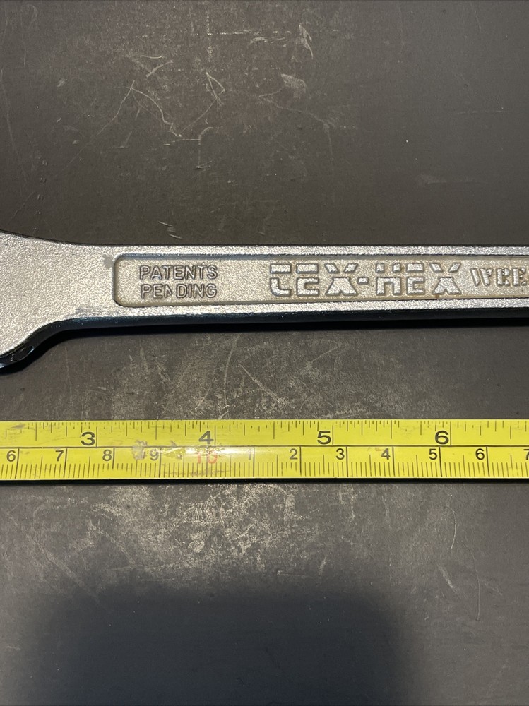 Rare!! CEX-HEX Adjustable Box-End Wrench