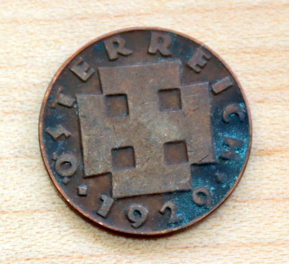 1929 Austria 2 Groschen