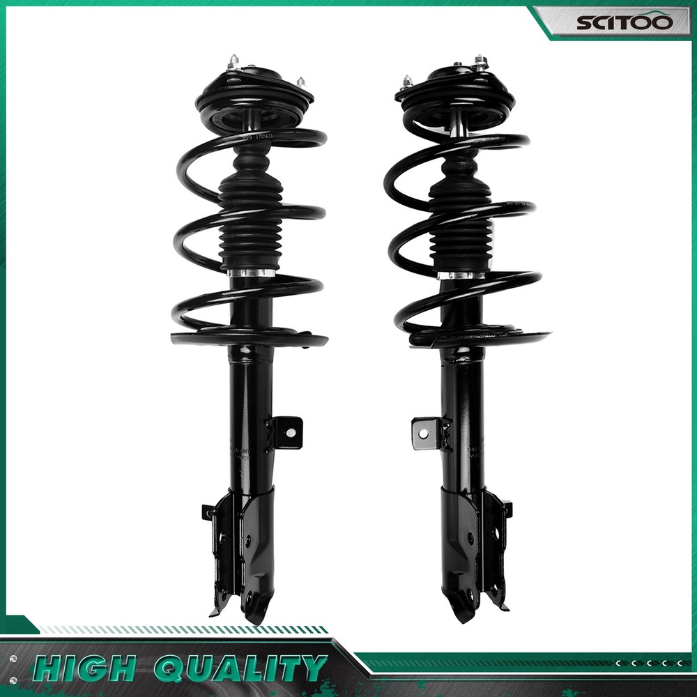 Front Complete Struts w/ Coil Spring Assembly For 2007-2017 Jeep Compass Patriot