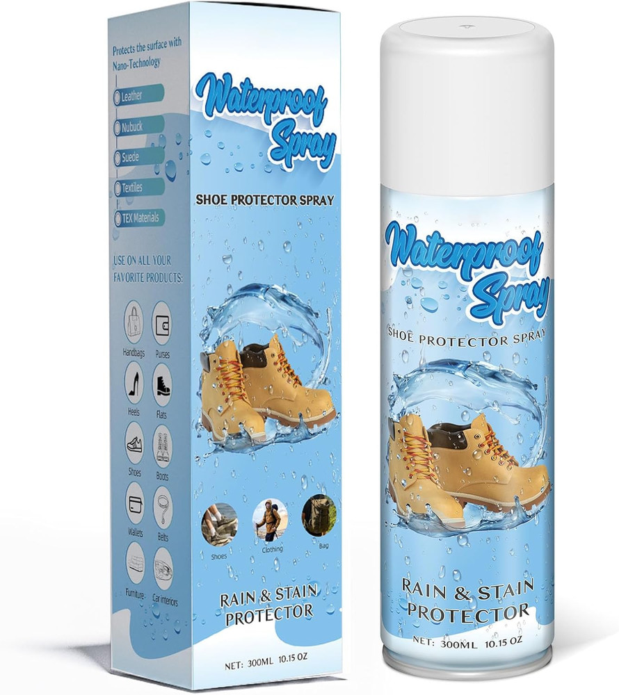 Adhesive Gbye Shoe Protector Spray, Suede Protector Spray, Rain & Stain Waterpro