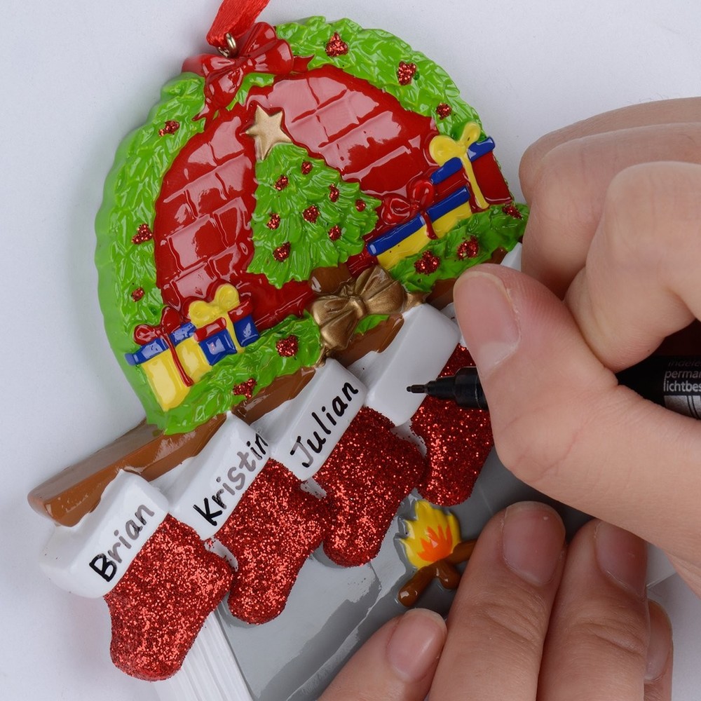 Fine Point Permanent Marker Black - Special for Personalized Ornaments