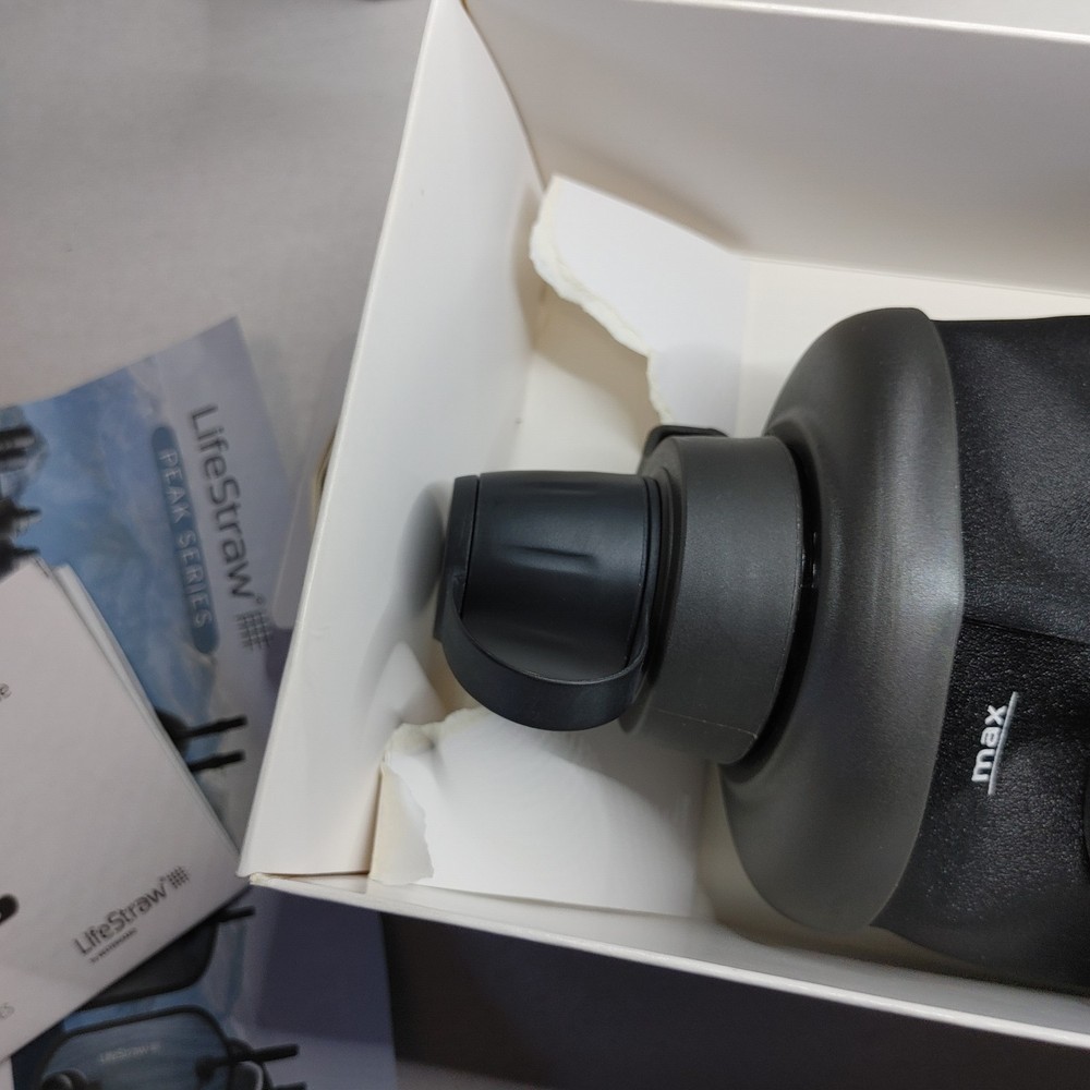 Peak Series Collapsible Squeeze Bottle Water Filter System - 650ml