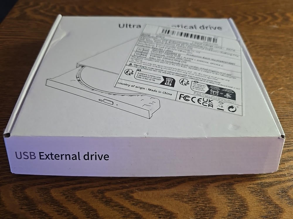 Ultra Thin Optical Drive - USB EXTERNAL DRIVE