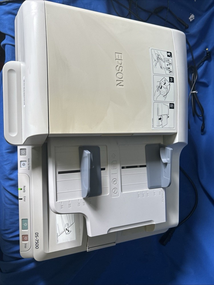 Epson WorkForce DS-7500 Color Duplex Document Scanner – Low 22K Pages
