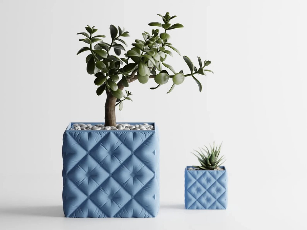 Inflated Soft Cloth Planter Pot Vase Series 7
