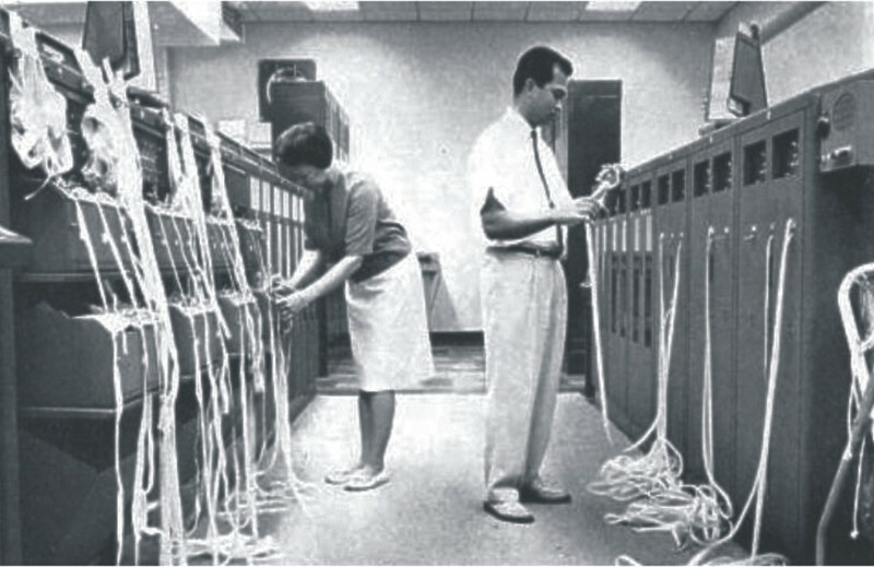 Vintage Soviet Computer Punched Paper Tape with Old Program Code, USSR 1960-1970