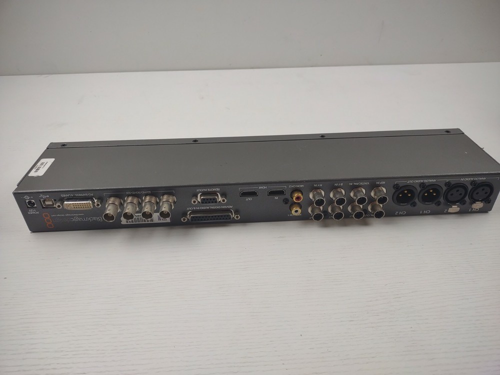 Blackmagic Design Multibridge Pro 2. NO POWER ADAPTER INCLUDED!