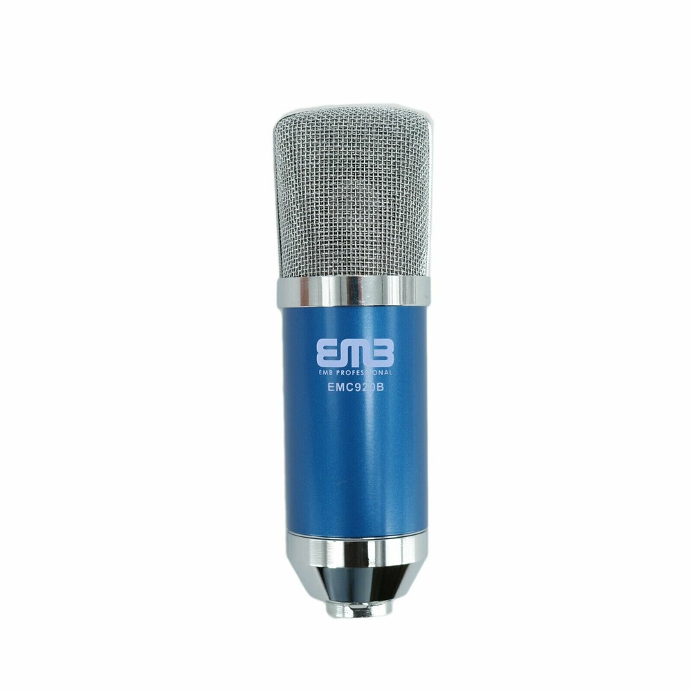 EMC920 Multi Pattern Recording Large Diaphragm Condenser Studio Microphone Blue