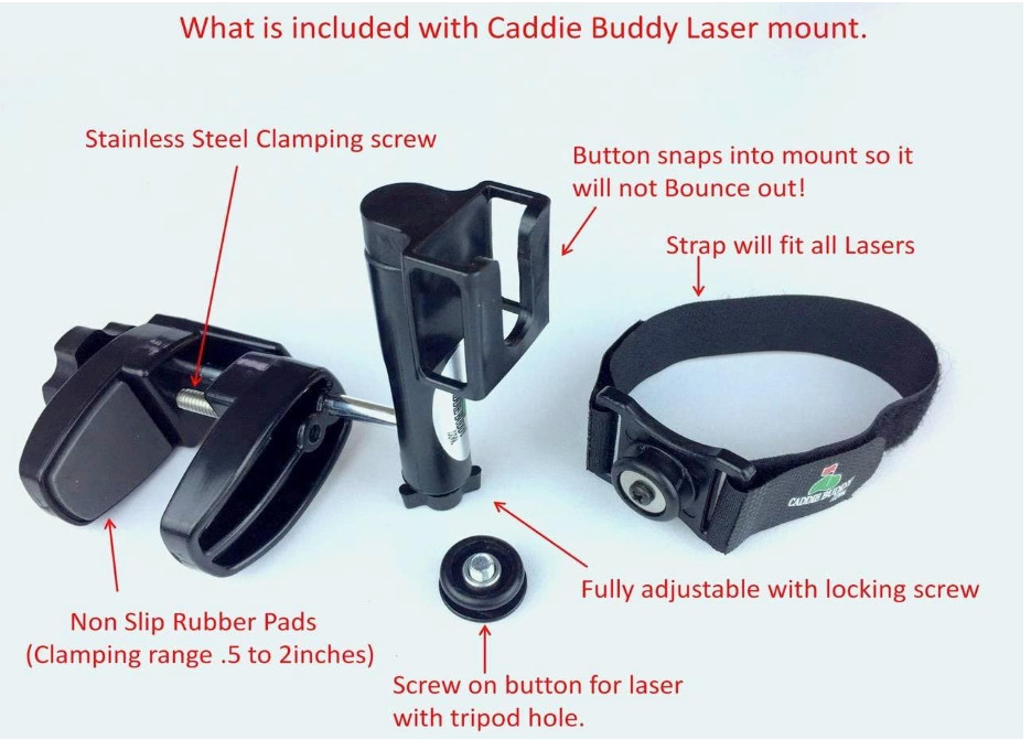 Caddie Buddy Laser Rangefinder Mount