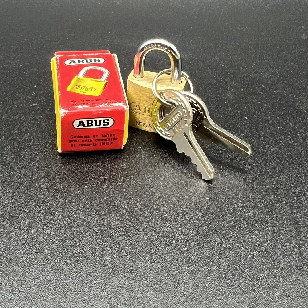 ABUS 65/20 Solid Brass Padlock T1