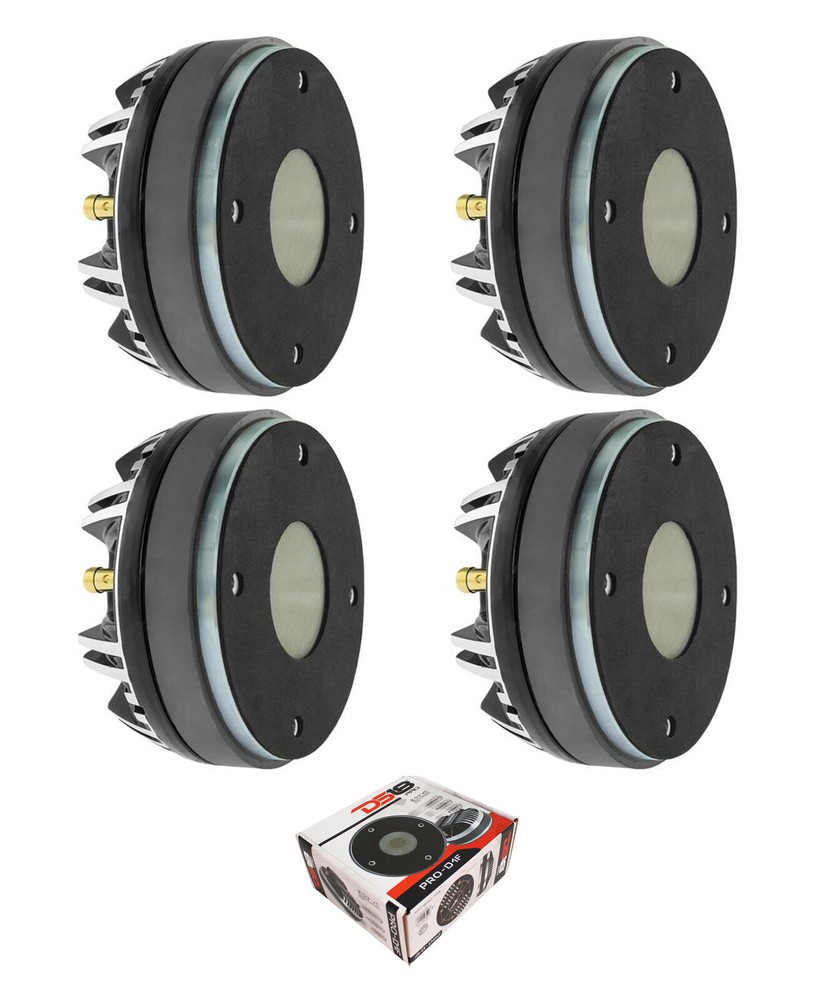 Pro 450 Watts 8 Ohm Phenolic Compression Driver 2 Pair PRO-D1F DS18