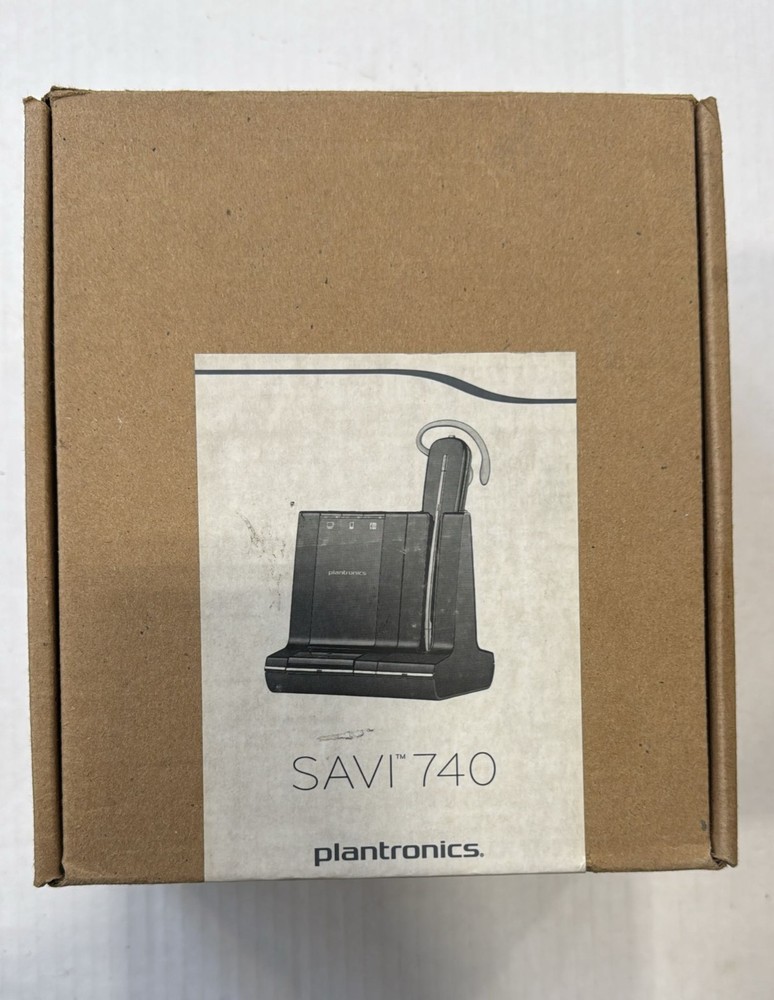 Plantonics SAVI 740 W740 Headset & Base