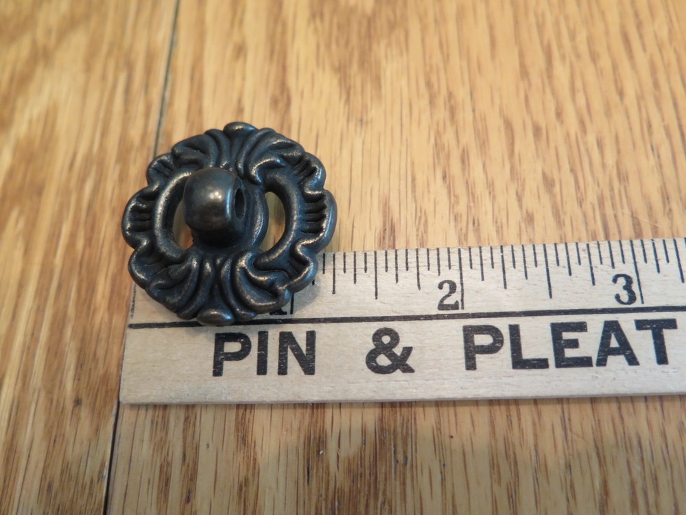 Brass/Dark Tone Drawer Pulls Drop Pulls - Set of 4