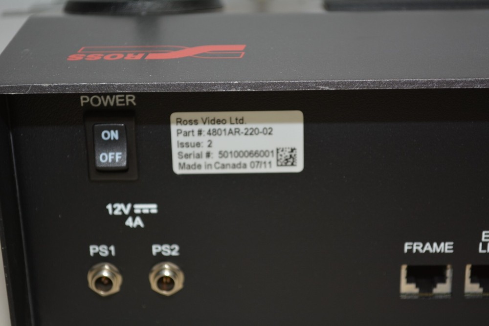 Ross CrossOver 12 Panel Switch 4801AR-220 #W1338