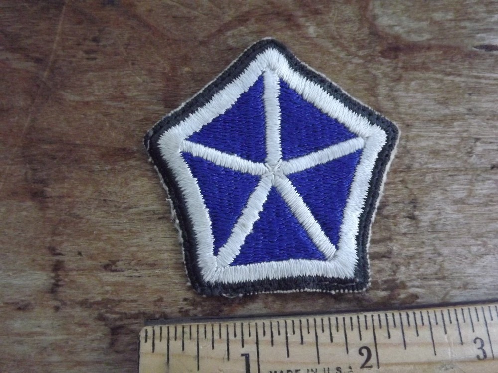 5th Corps Patch, AG Border - INV# C1459
