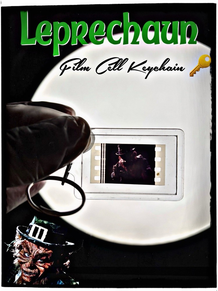 Leprechaun Film Cell Keychain