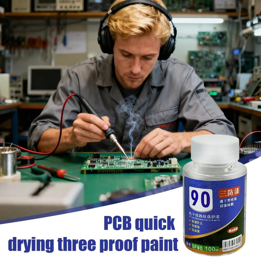 100ml Conformal Coating PCB Waterproof Protective Paint Electronics