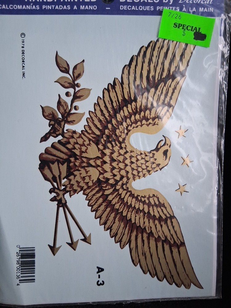 vintage handpainted decals by decorcal.