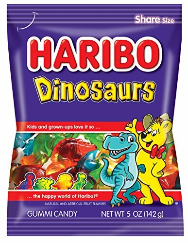 Haribo Dinosaurs Candy, 5 Ounce [12-Pack]