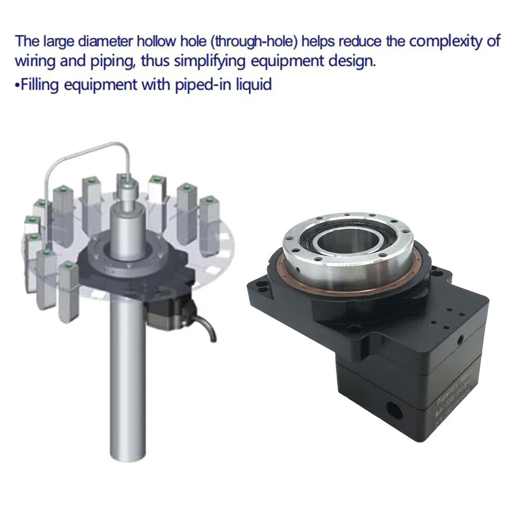 4th Axis Motorized Hollow Rotating Platform Indexing Rotary Can Replace DD MOTOR