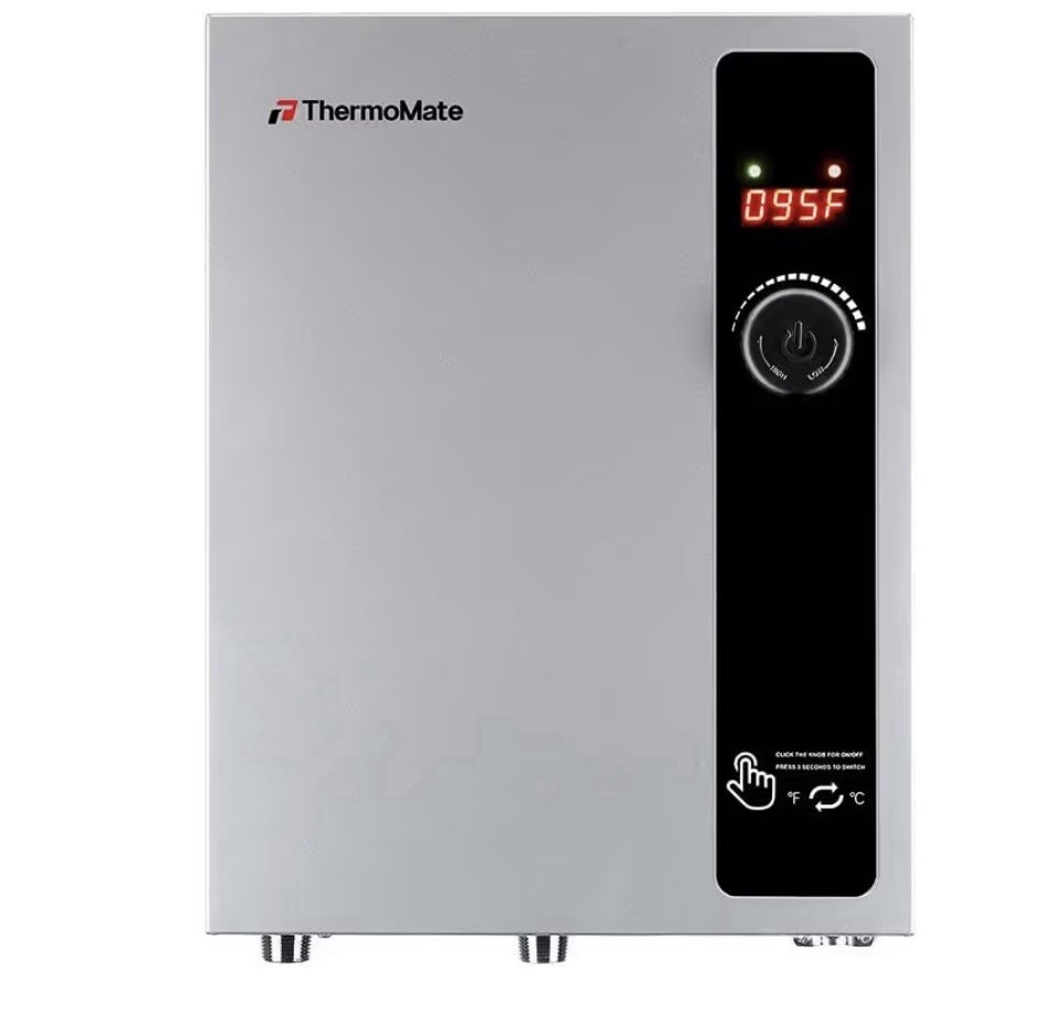 Tankless Water Heater Electric 18kW at 240 Volt, ThermoMate , Shower, Draw 76Amp
