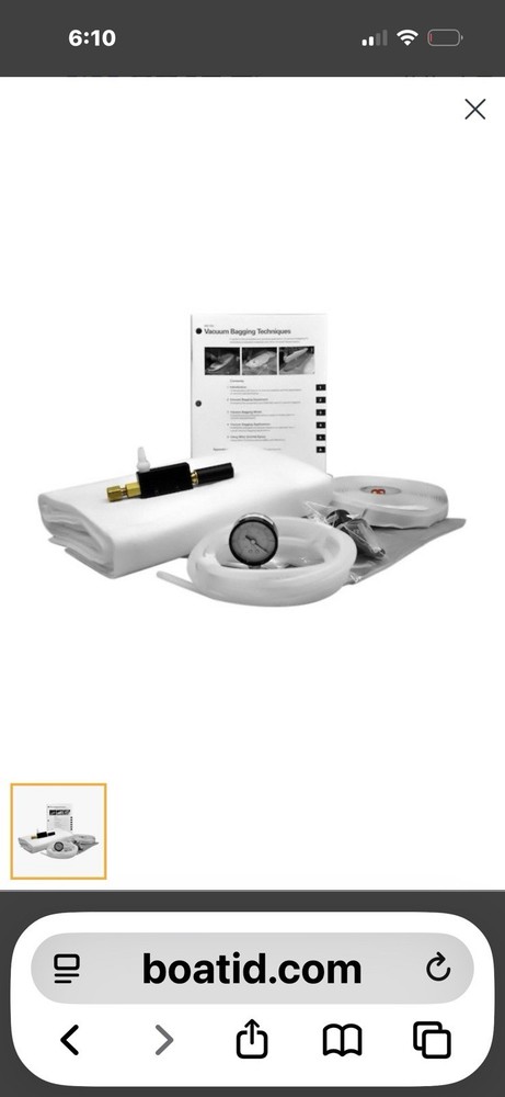 West System 885 Vacuum Bagging Kit