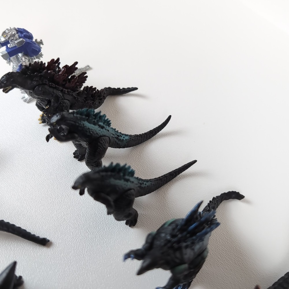 Mini Godzilla Action Figure Lot 2"