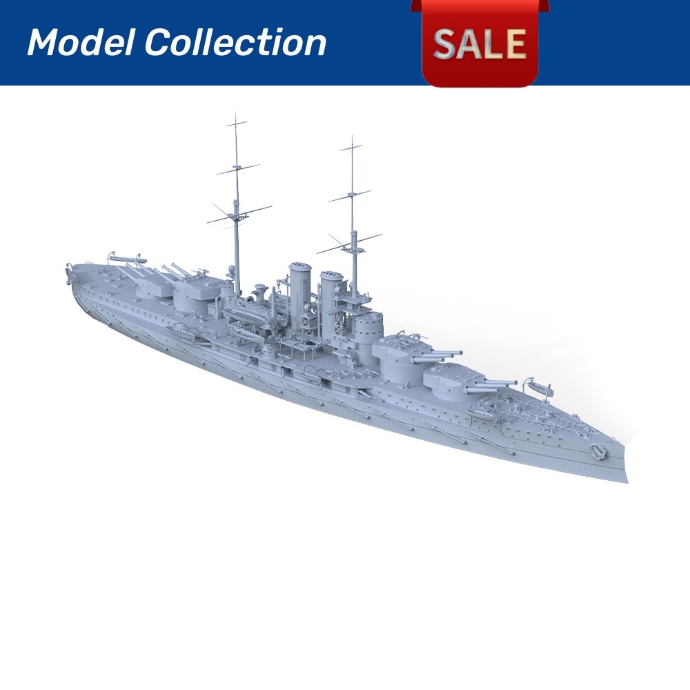 SSMODEL 1/2000 SMS Viribus Unitis Battleship WOW