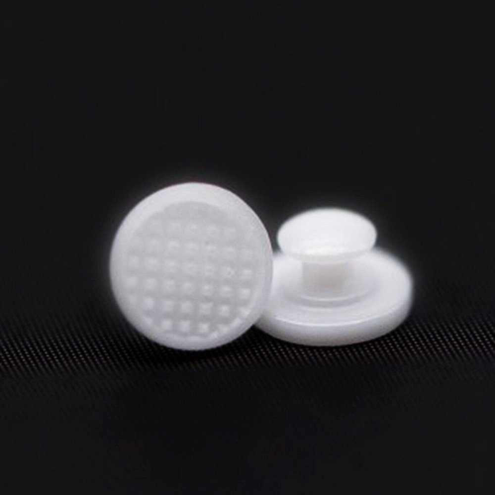 Dental Orthodontic Lingual Buttons Ceramic Round/Elliptical Mesh Base Bondable