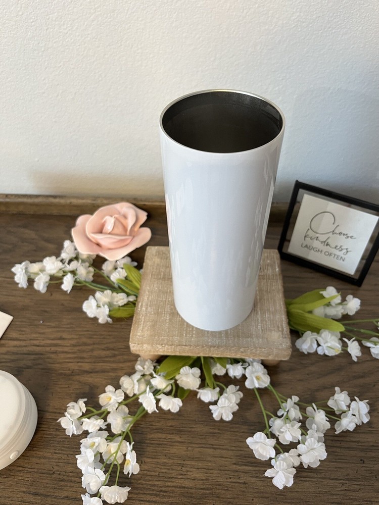 20oz BLUETOOTH Speaker Sublimation Blank | Detachable Speaker | USB | Lid Straw