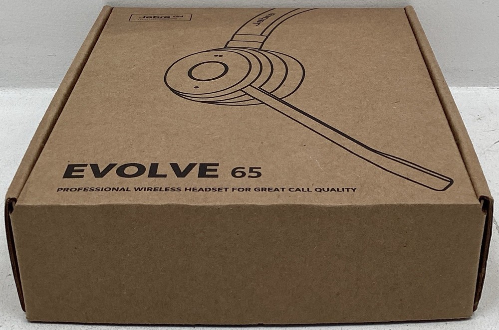 Jabra Evolve 65 TE Stereo Wireless Headset MS Teams, USB-A - Black