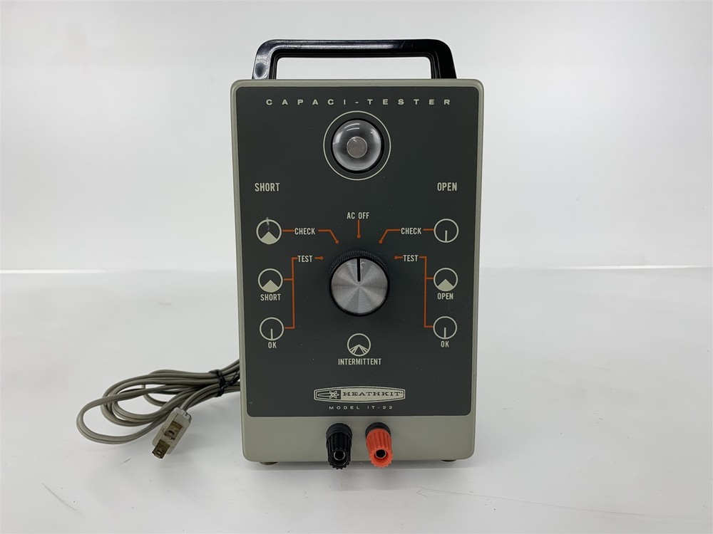 Heathkit Capaci-Tester IT-22 Intermittent Capacitor Tester