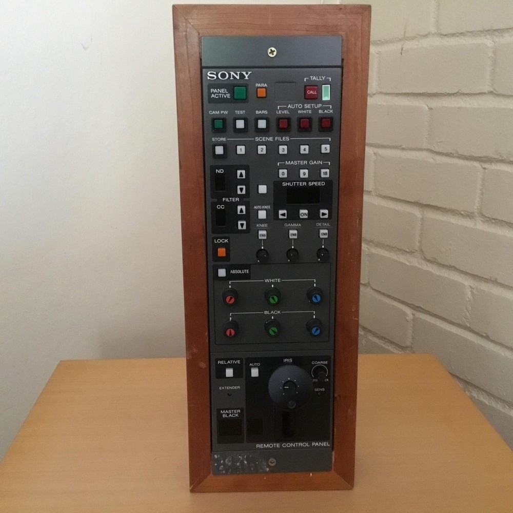 Sony Remote Control Commander Panel for BVP Cameras (RCP-3720)