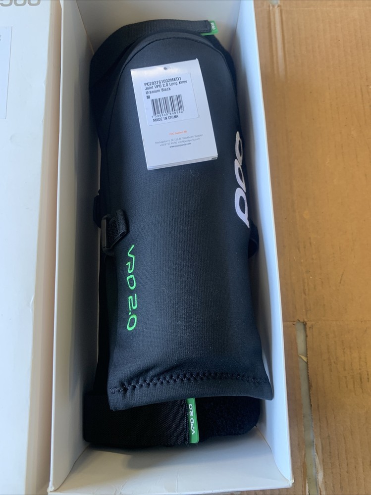 POC JOINT VPD 2.0 LONG KNEE GUARDS BLACK MEDIUM PC203761002MED1 NEW