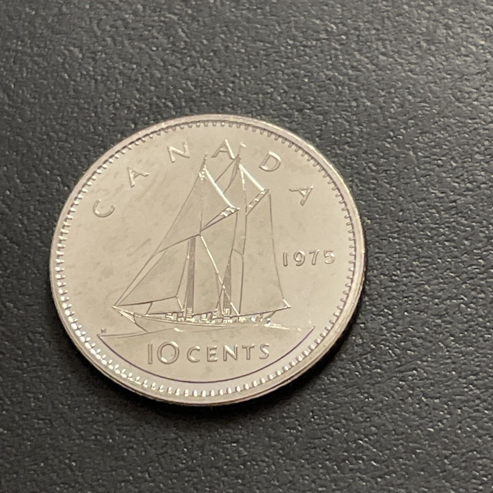 1975 CANADA Dime 10 Cent Proof  COIN