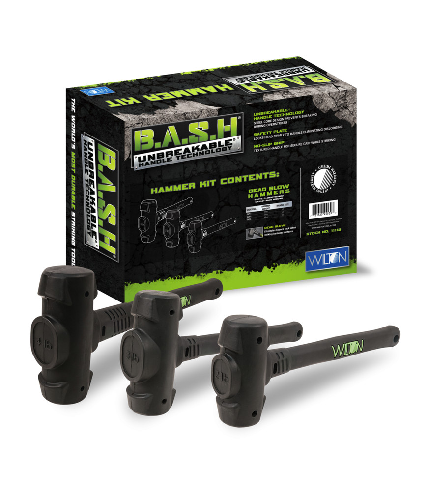 Wilton 11113 B.A.S.H® Dead Blow Hammer Kit