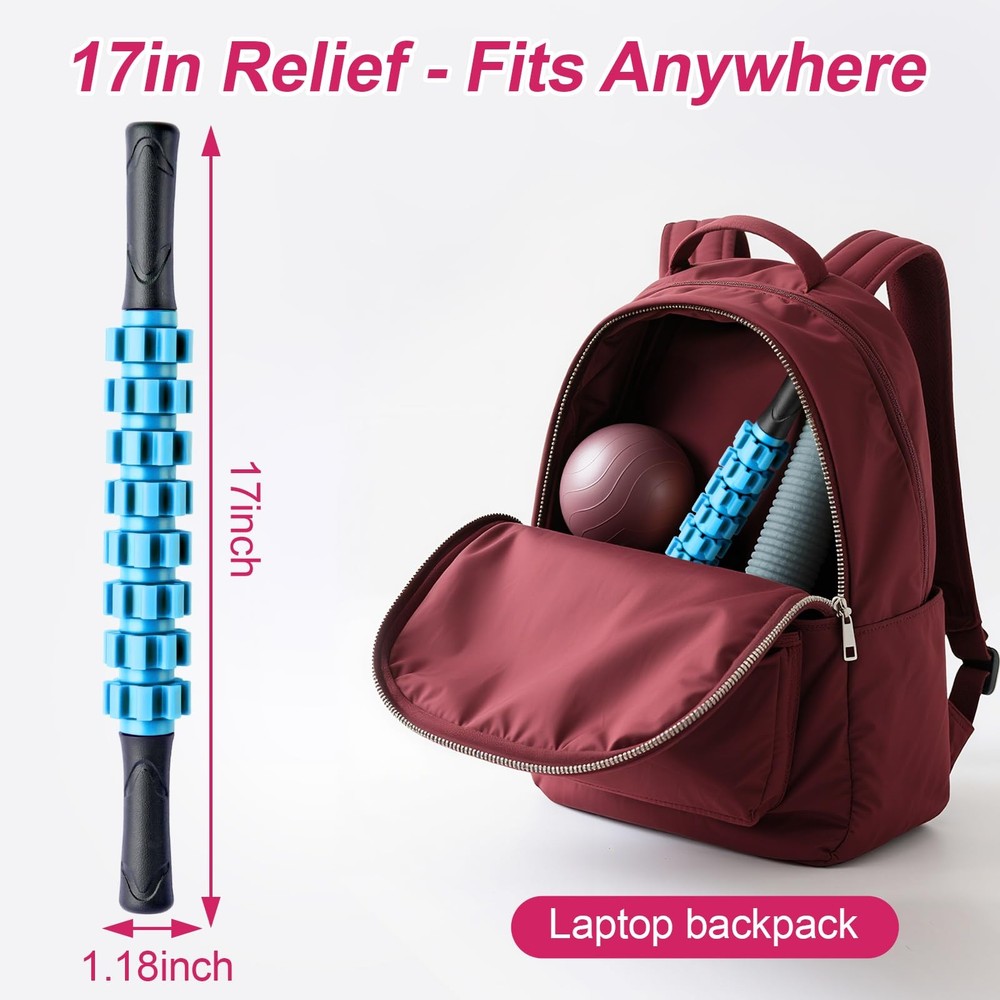 Massage Roller, Muscle Roller Stick, Therapy Roller Stick for Legs, Calf, Thi...