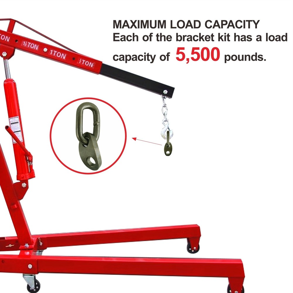4 pics 7100 Engine Lifting Bracket 5500lb for Load Leveler &Lifting Slings