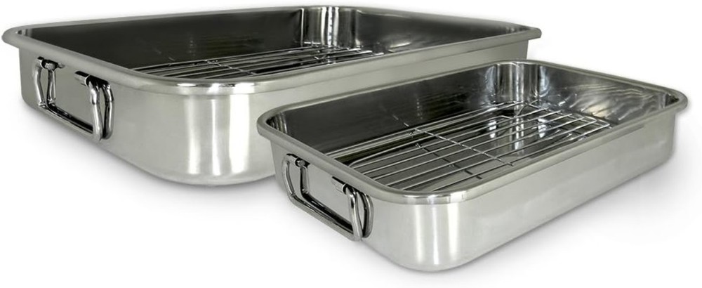 Stainless Steel Lasagna & Roasting Pan Set