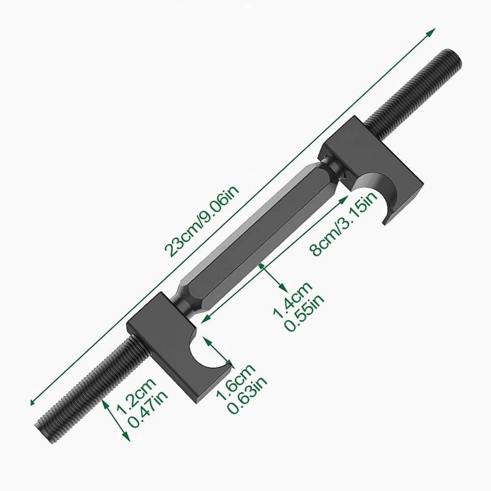 1 Pair Motorcycle Spring Compressor Strut Spring Compressor Kit Manual