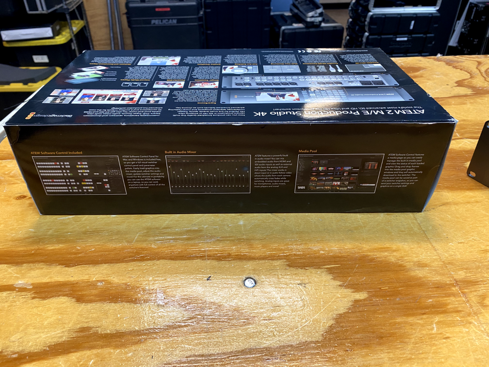 Blackmagic Design ATEM 2 M/E Production Studio 4K- Great Condition w/ Packaging