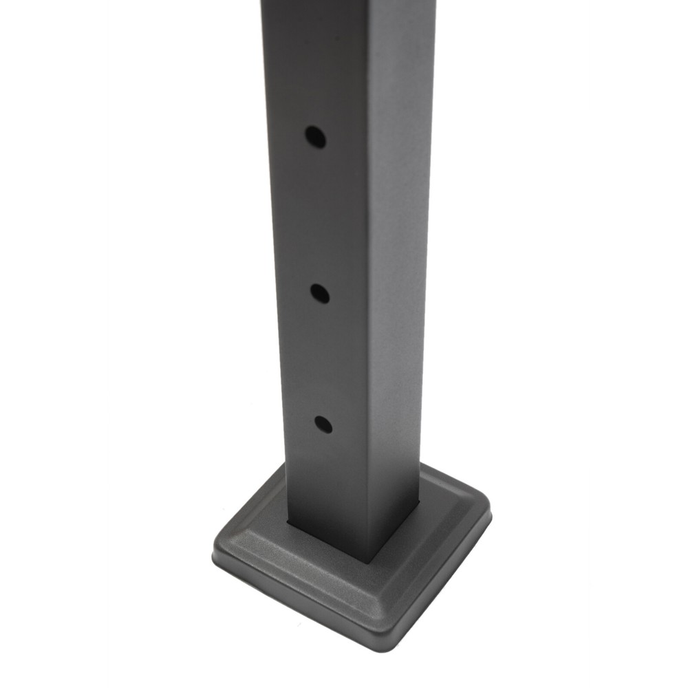 Cable Railing Post Deck Railing Garden Fencing Accessories Stainless 36*2*2 In