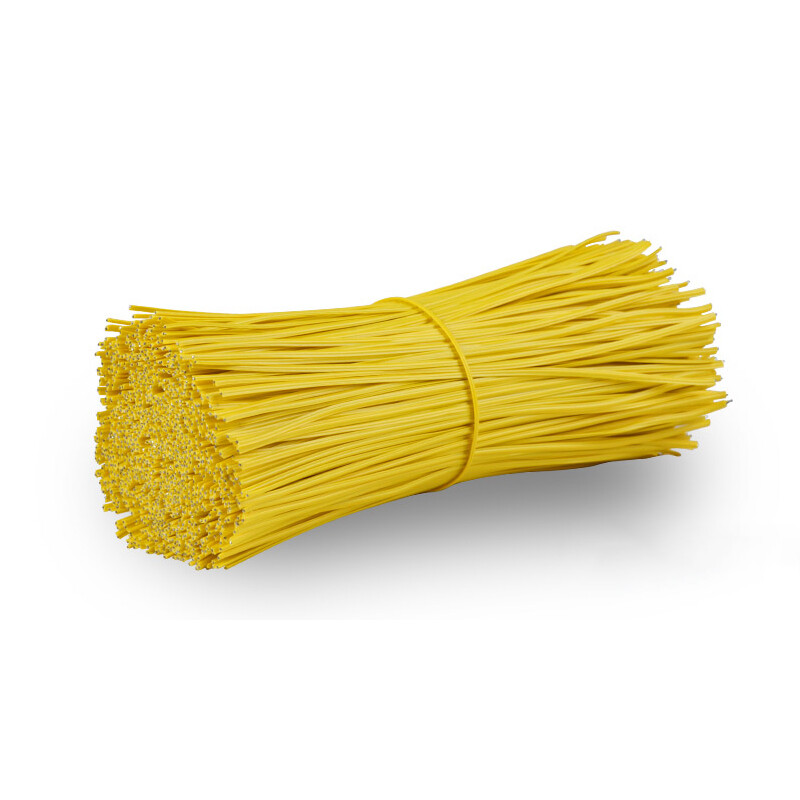 Plastic Coated Iron Wire garbage ties metal Cable Wrap Various Size & Colour
